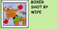 BOXER SHOT BY WIFE
